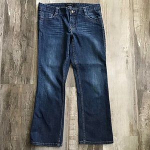 Calvin Klein Boot Cut Jeans Sz14 Short